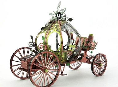 ROMPECABEZAS ARMABLE 3D CARRO PRINCESA PARA NIÑOS Y ADULTOS - 4