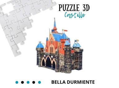 ROMPECABEZAS SHEEPBUSTER ARMABLE 3D CASTILLO PARA NIÑOS Y ADULTOS