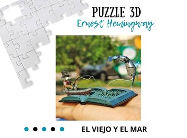 ROMPECABEZAS ARMABLE 3D THE OLD MAN PARA NIÑOS Y ADULTOS