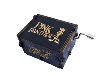CAJA MUSICAL SHEEPBUSTER PINK PANTHER NEGRO