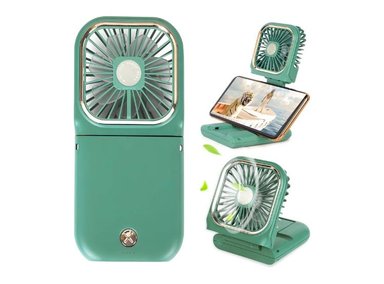 MINI VENTILADOR PORTATIL SHEEPBUSTER PERSONAL 5 EN 1 VERDE - 2