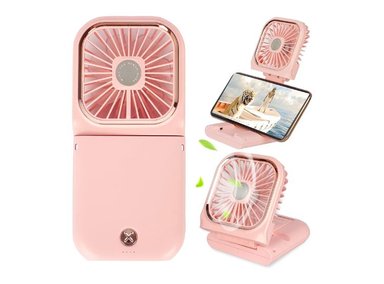 MINI VENTILADOR PORTATIL SHEEPBUSTER PERSONAL 5 EN 1 ROSA - 2