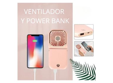 MINI VENTILADOR PORTATIL SHEEPBUSTER PERSONAL 5 EN 1 ROSA - 3