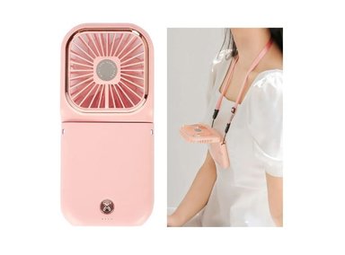 MINI VENTILADOR PORTATIL SHEEPBUSTER PERSONAL 5 EN 1 ROSA - 4