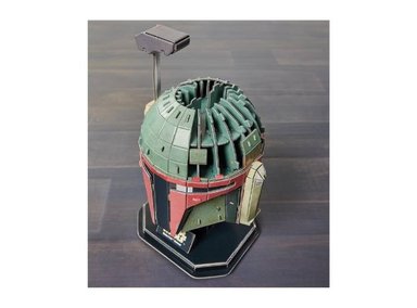 ROMPECABEZAS ARMABLE 4D CARTÓN BOBA FETT 11CM ALTO - 6