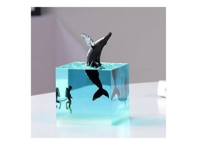 LÁMPARA DE NOCHE DECORATIVA 3D ORCA