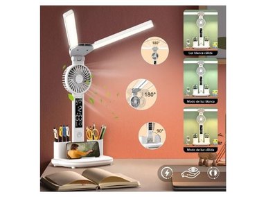 LÁMPARA DE ESCRITORIO LED INALÁMBRICA 5 EN 1 - 2