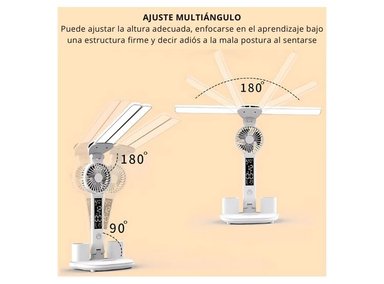 LÁMPARA DE ESCRITORIO LED INALÁMBRICA 5 EN 1 - 4