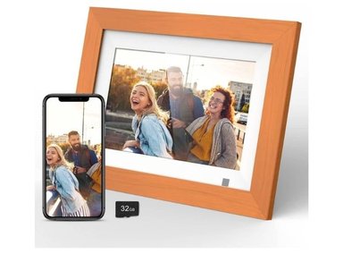 MARCO DE FOTOS DIGITAL INTELIGENTE PANTALLA HD IPS DE 10.1 PULGADAS