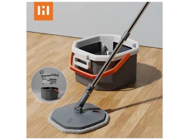 TRAPEADOR MAGICO 360° CON SEPARACIÓN DE AGUA LIMPIA Y SUCIA