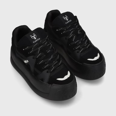 ZAPATILLA NEGRA MUJER C7324 GOTTA - 3