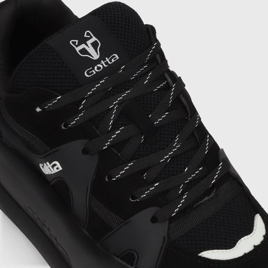 ZAPATILLA NEGRA MUJER C7324 GOTTA - 6