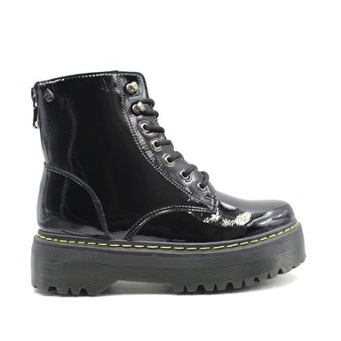 BOTINES MUJER GOTTA NEGRO BORCEGO C5911 - 1
