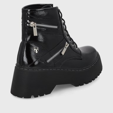 BOTINES MUJER GOTTA NEGRO BORCEGO 15182 - 5
