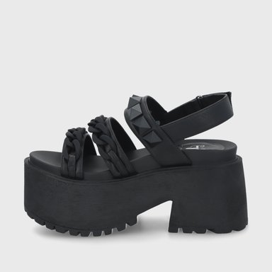 SANDALIAS MUJER GOTTA NEGRO PLATAFORMA 15675 - 4