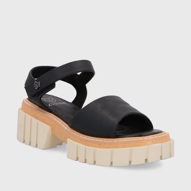 SANDALIAS MUJER GOTTA NEGRO PLATAFORMA 35161 - 2