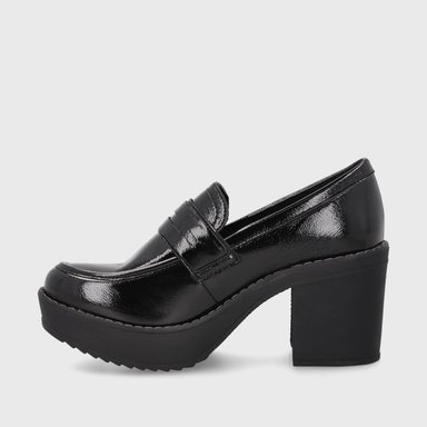 ZAPATOS DE VESTIR MUJER GOTTA NEGRO 13503 CHAROL - 4