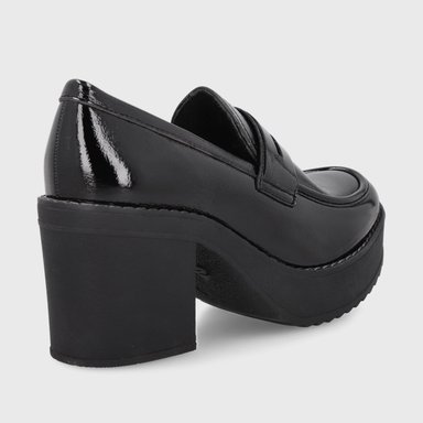 ZAPATOS DE VESTIR MUJER GOTTA NEGRO 13503 CHAROL - 5