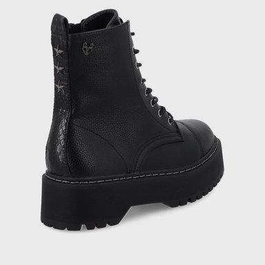 BOTINES MUJER GOTTA NEGRO PLATAFORMA 45762 - 9