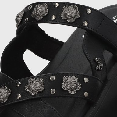 SANDALIAS MUJER GOTTA NEGRO PLATAFORMA 43035 - 6