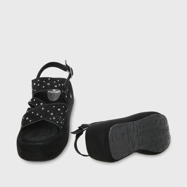 SANDALIAS MUJER GOTTA NEGRO PLATAFORMA 55962 - 7