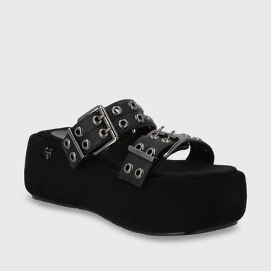 SANDALIAS MUJER GOTTA NEGRO PLATAFORMA 55961 - 2