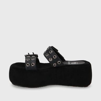 SANDALIAS MUJER GOTTA NEGRO PLATAFORMA 55961 - 4