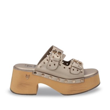 SANDALIAS MUJER GOTTA DORADO PLATAFORMA 35266 - 1