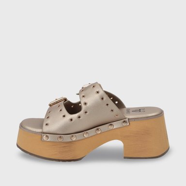 SANDALIAS MUJER GOTTA DORADO PLATAFORMA 35266 - 4