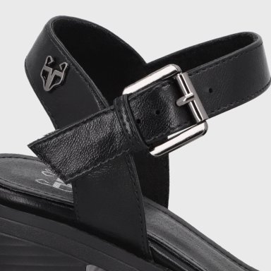 SANDALIA TACO NEGRA MUJER 65922 GOTTA - 6