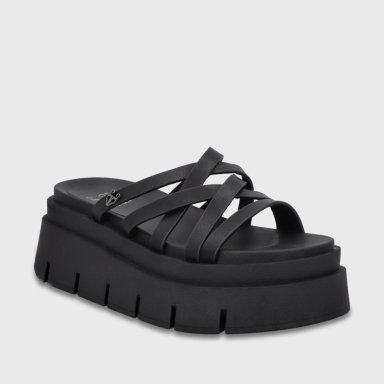 SANDALIA PLATAFORMA NEGRA MUJER 65810 GOTTA - 2