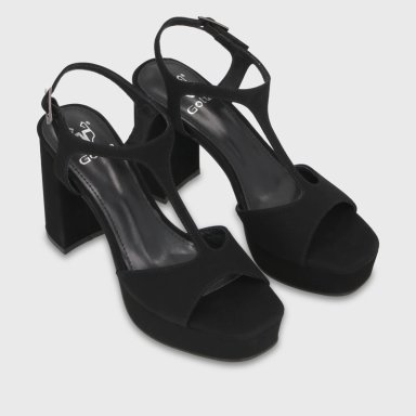 SANDALIA TACO NEGRA MUJER 65910 GOTTA - 3