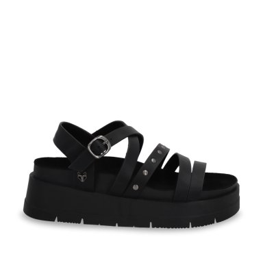 SANDALIA PLATAFORMA NEGRA MUJER 55231 GOTTA - 1