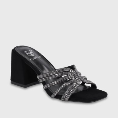 SANDALIA TACO NEGRA MUJER 35135 GOTTA - 2
