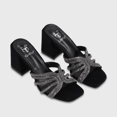 SANDALIA TACO NEGRA MUJER 35135 GOTTA - 3