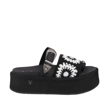 SANDALIA PLATAFORMA NEGRA MUJER 55942 GOTTA - 1