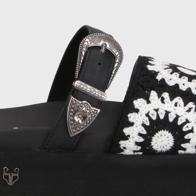 SANDALIA PLATAFORMA NEGRA MUJER 55942 GOTTA - 6