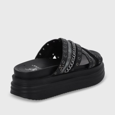 SANDALIA PLATAFORMA NEGRO MUJER 1571B GOTTA - 5