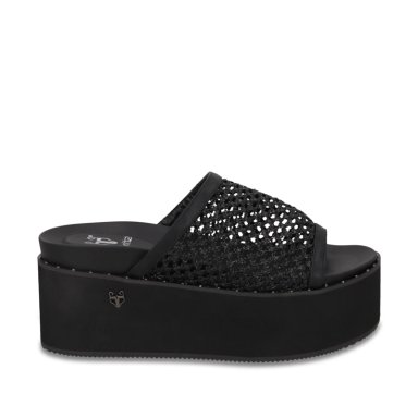 SANDALIA PLATAFORMA NEGRA MUJER 1566H GOTTA - 1