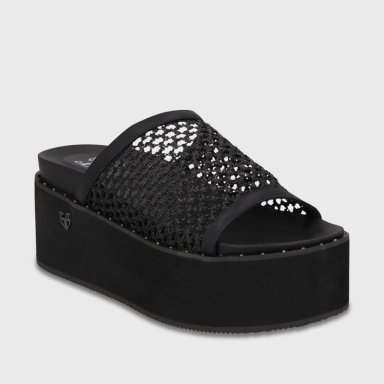 SANDALIA PLATAFORMA NEGRA MUJER 1566H GOTTA - 2