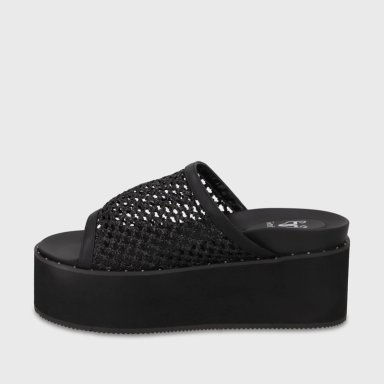 SANDALIA PLATAFORMA NEGRA MUJER 1566H GOTTA - 4