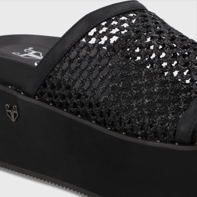 SANDALIA PLATAFORMA NEGRA MUJER 1566H GOTTA - 6