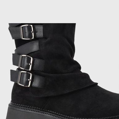 BOTIN NEGRO MUJER 46308 GOTTA - 6
