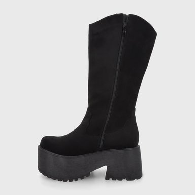 BOTA PLATAFORMA NEGRA MUJER 15170 GOTTA - 4