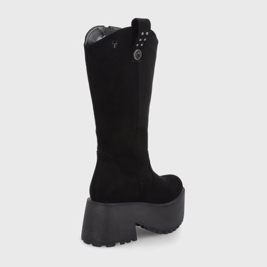 BOTA PLATAFORMA NEGRA MUJER 15170 GOTTA - 5