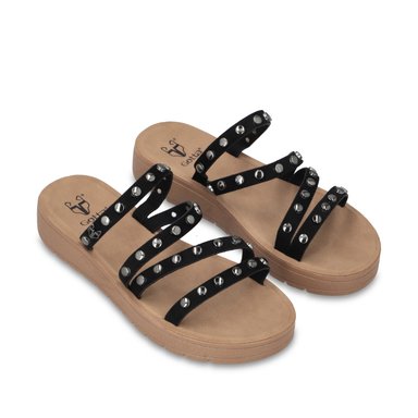 SANDALIA NEGRA MUJER 65691 - 3