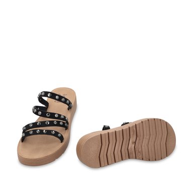 SANDALIA NEGRA MUJER 65691 - 7