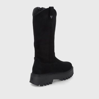 BOTA PLATAFORMA NEGRA MUJER 46304 GOTTA - 5