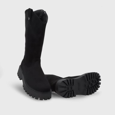 BOTA PLATAFORMA NEGRA MUJER 46304 GOTTA - 7