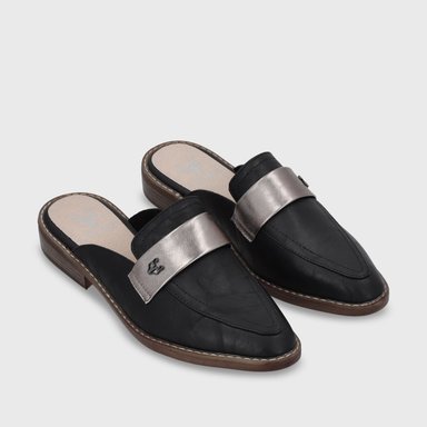 PUNTILLA PLANA NEGRA MUJER 17569 GOTTA - 3